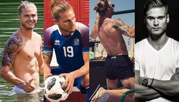 Rurik Gislason, el futbolista islandés que encanta por su parecido con Thor  