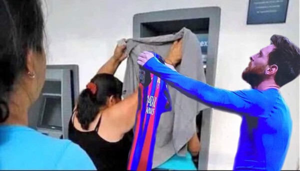 Ni la celebración por los 500 goles de Lionel Messi se salva de los memes