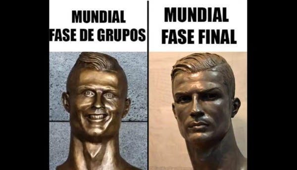 Los mejores memes de Cristiano Ronaldo y Portugal al caer ante Uruguay en Rusia 2018