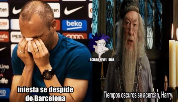 Memes: El capitán Andrés Iniesta anunció su salida del Barcelona y la red se rinde a su adiós