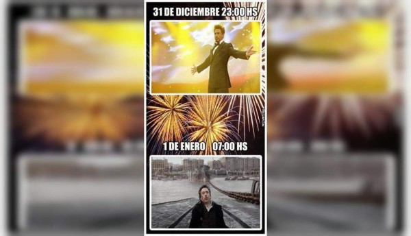 ¡Divertidísimos! No podrás parar de reír con estos ocurrentes memes de fin de año