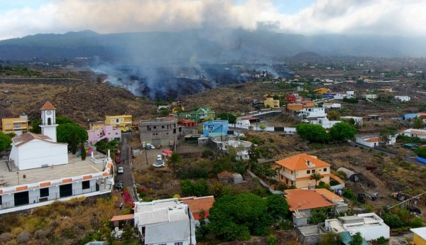 Imágenes desoladoras de la erupción del volcán de La Palma, España