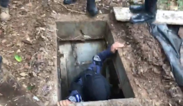 FOTOS: Así es el amueblado túnel de la Mara Salvatrucha en El Merendón