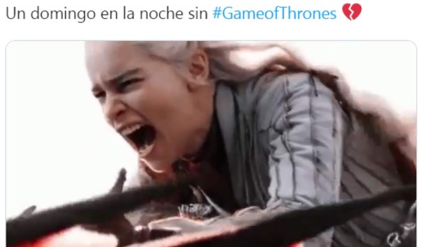 Los mejores memes del primer domingo sin Game Of Thrones