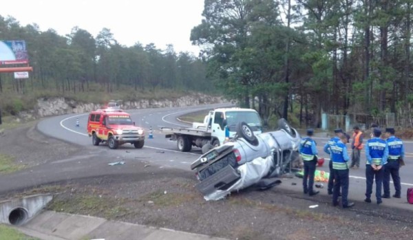 Muerte al volante: Las tragedias viales ocurridas en los peajes de Honduras (FOTOS)