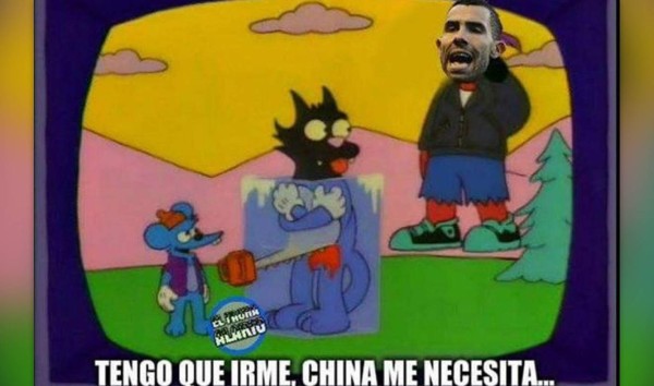 Crueles memes: Carlos Tevez se va a China y los aficionados de Boca no se lo perdonan