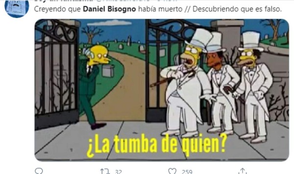 Crueles y despiadados, así fueron los memes sobre la falsa muerte de Daniel Bisogno