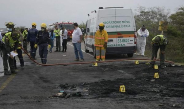 Lo que sabemos de la trágica explosión que dejó 7 personas carbonizadas en Colombia