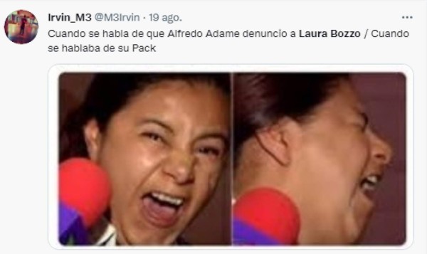 'SI la encuentro, la entrego gratis': Los memes de la orden de captura de Laura Bozzo