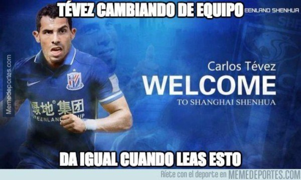 Crueles memes: Carlos Tevez se va a China y los aficionados de Boca no se lo perdonan