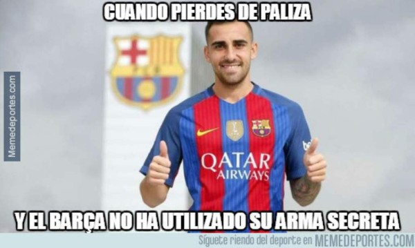 Los divertidos memes de la paliza del Barcelona al Alavés