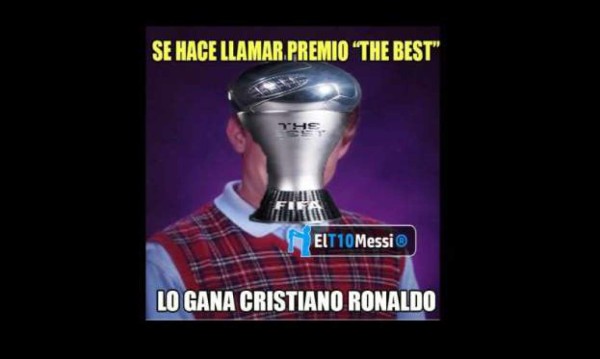 Los mejores memes que dejó la entrega de premios 'The Best' de la FIFA