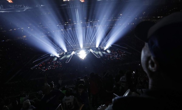 Las fotos del espectáculo de Maroon 5 en el medio tiempo del Super Bowl 53