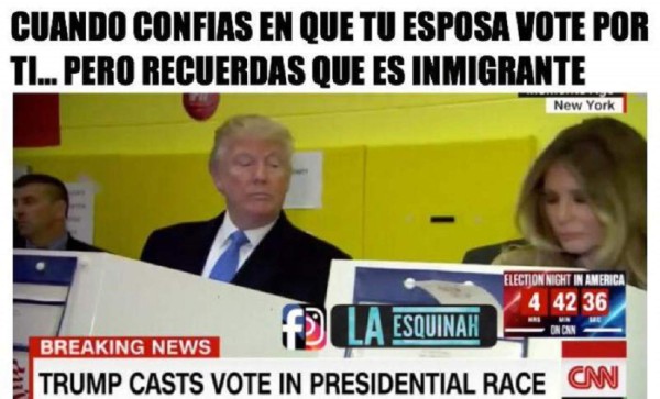 Los divertidos memes sobre las elecciones en Estados Unidos