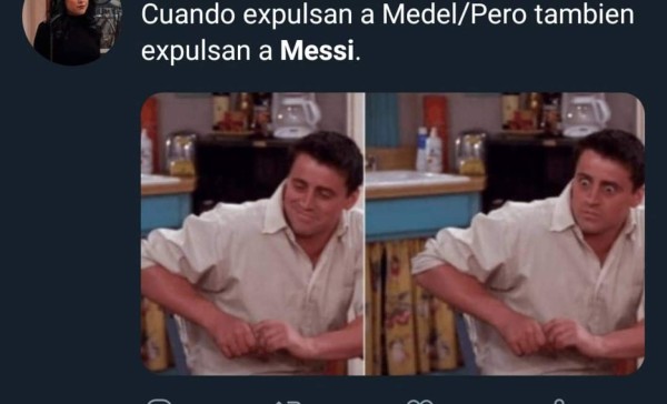 Messi es víctima de memes tras ser expulsado en el partido Argentina vs Chile en Copa América