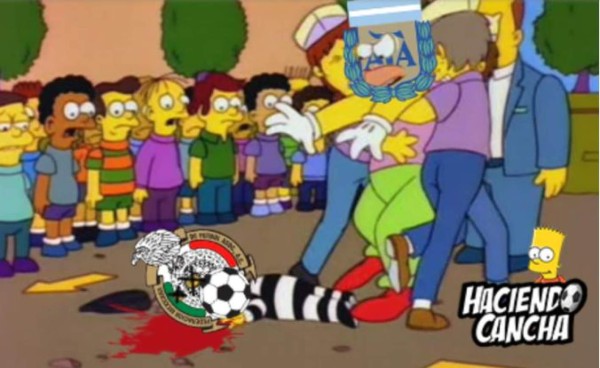 Crueles memes de la goleada que Argentina le dio a México