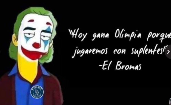 Motagua es víctima de memes tras perder ante Olimpia con doblete de Benguché