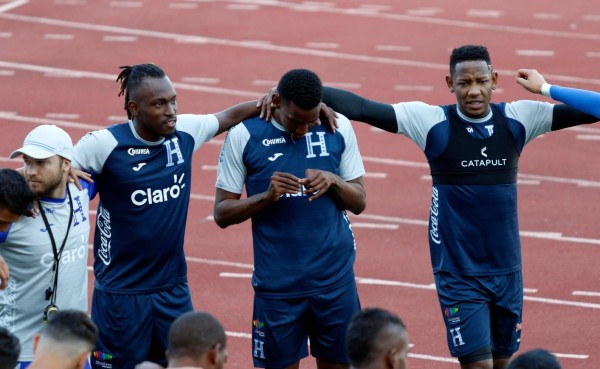 FOTOS: El entrenamiento de la Selección de Honduras a seis días del amistoso contra Ecuador