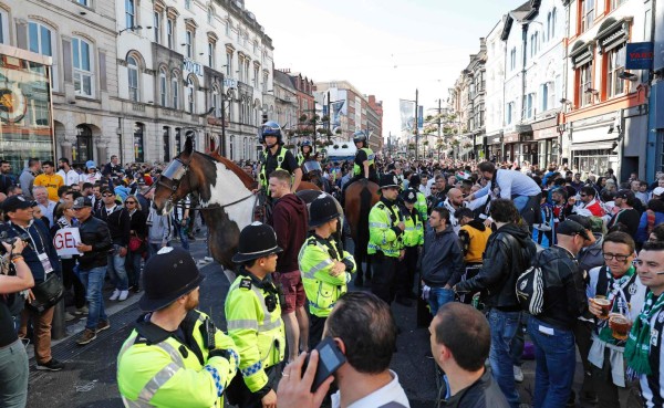 El ambiente en las calles de Cardiff previo a la final de la Champions League entre Real Madrid y Juventus