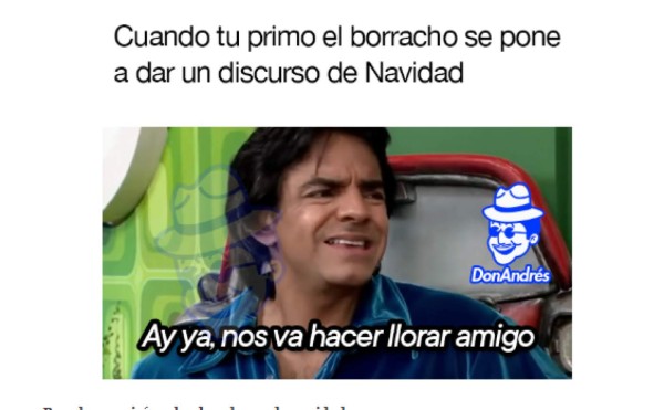 Y comienza la lluvia de memes por la temporada navideña ¡Para reír!