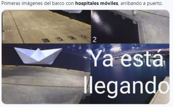 Tardía llegada de hospitales móviles a Honduras desata ola de memes