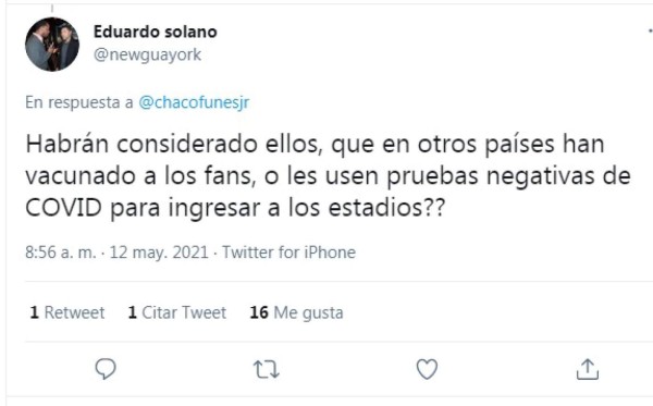 Polémica: Así critican el regreso de la afición a los estadios de Honduras