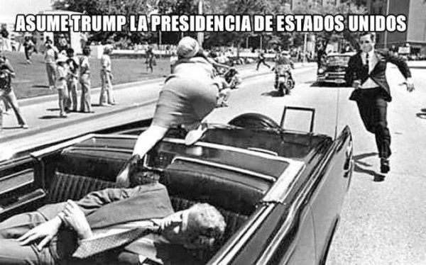 Memes de la toma de mando de Donald Trump