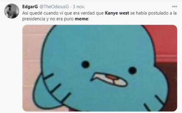 Los graciosos memes de Kanye West tras su aspiración a la presidencia de EEUU