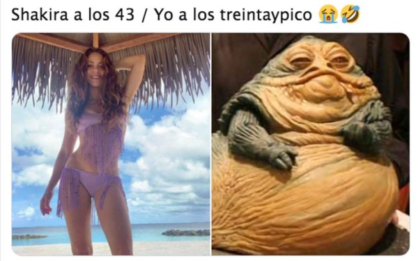 Shakira luce demasiado sexy en bikini y fans la elogian con memes