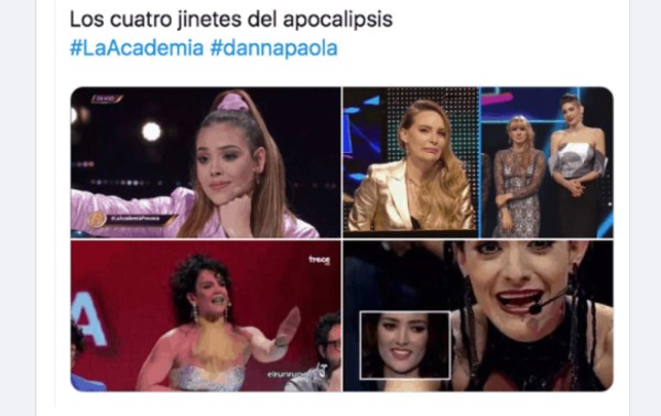 Los graciosos memes que desató el pleito entre Danna Paola y alumno de La Academia