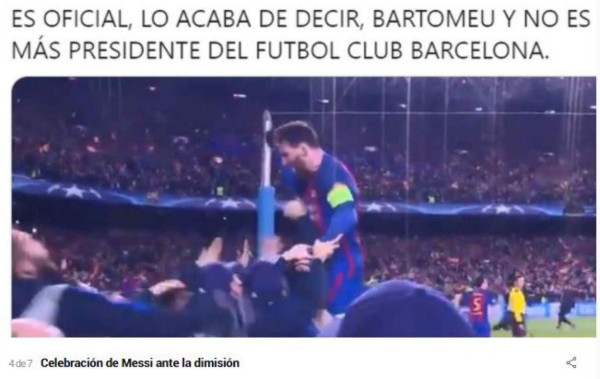 Los crueles memes que dejó la renuncia de Josep Maria Bartomeu del Barcelona