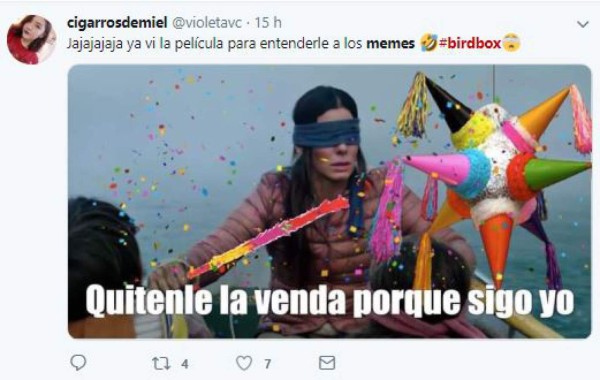 Destrozan a Sandra Bullock con divertidos memes de la película Bird Box: A ciegas