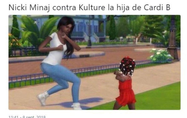 Los memes que dejó la pelea entre Cardi B y Nicky Minaj tras una fiesta