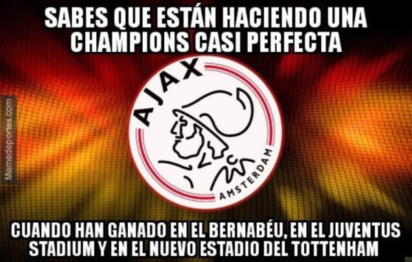 Los mejores memes sobre la eliminación del Ajax, el matagigantes de la Champions League