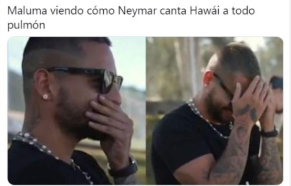 Los memes que dejó el trío amoroso entre Maluma, Nathalia Barulich y Neymar