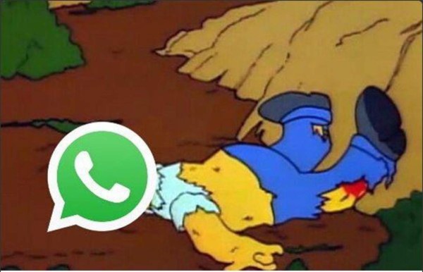 Los memes tras la caída mundial de WhatsApp