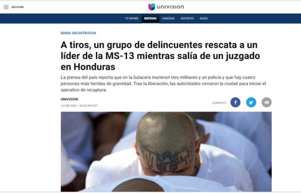 Así informaron medios internacionales la fuga de 'El Porky' que dejó cuatro muertos