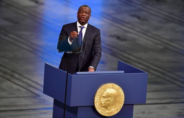 Así fue la entrega de los Premios Nobel de la Paz 2018 a Murad y Mukwege