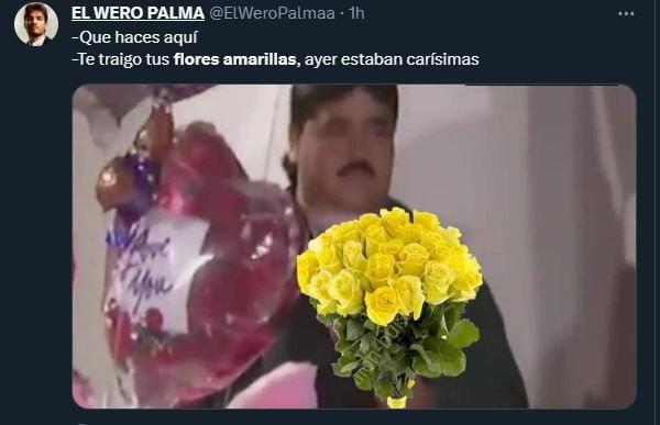 ¿No te dieron flores amarillas? Estos memes son para ti