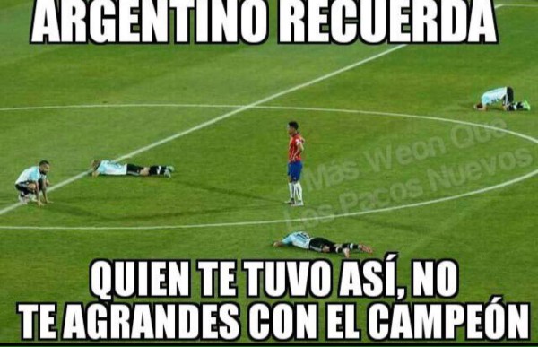 Los memes previo a la final de la Copa América entre Argentina y Chile