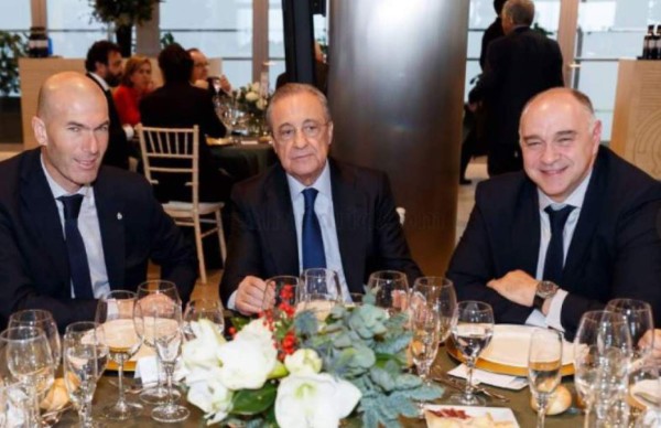 FOTOS: Así fue la exclusiva cena navideña del Real Madrid en el Santiago Bernabéu