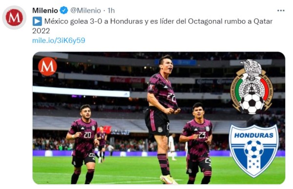 'La H es muda': Prensa azteca destaca goleada de México frente a Honduras