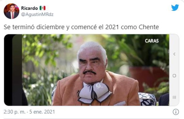 Los divertidos memes que dejó el 'chongo apretado' de Vicente Fernández