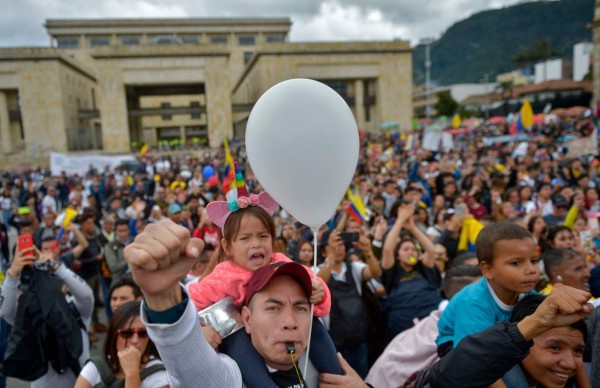 FOTOS: Colombia vive su séptimo día de protestas contra Iván Duque