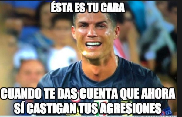 Los memes tras la expulsión de Cristiano Ronaldo en la Champions League