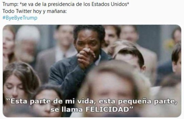 ¡Adiós Trump! Los divertidos memes por su caótico mandato en EEUU