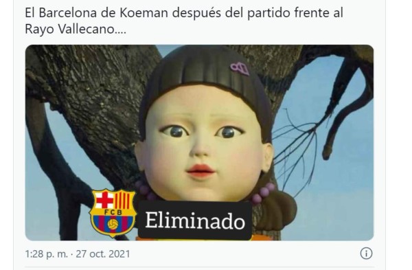 ¡Letales! Los memes que dejó la salida de Koeman del Barcelona