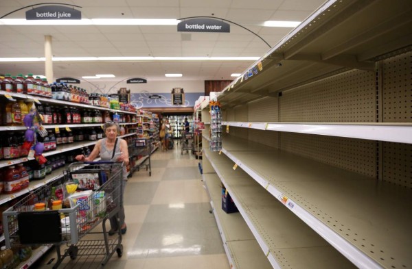 Fotos: Así se preparan los residentes de Texas ante la llegada del huracán Harvey