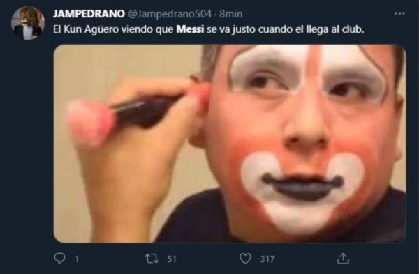 La salida de Messi del Barcelona provocó estos divertidos memes en las redes sociales