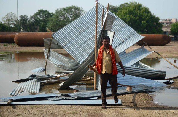 Tormenta de arena en la India: Las fotos más impactantes de la destrucción